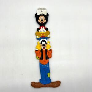 Walt Disney World Vintage Back Scratcher Mickey Mouse Donald Duck Goofy